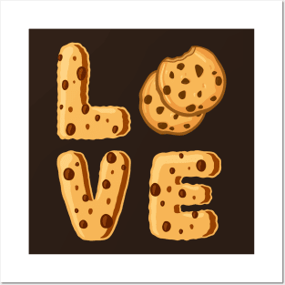 Chocolate chip cookies Baking Sweet - Love Posters and Art